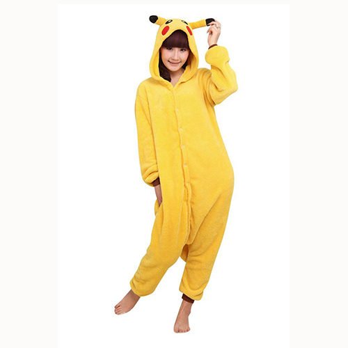 Pijamas cosplay pikachu kawaii