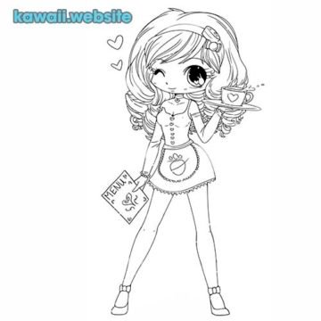 60 Dibujos Kawaii Para Colorear ️ Imagenes Para Descargar E Imprimir