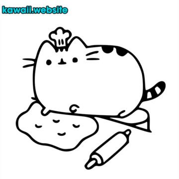 Dibujo Gatito Kawaii Colorear Rincon Dibujos Dibujos De Colorear Reverasite